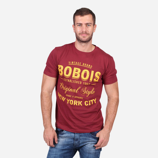 Playera Caballero Bobois Vino