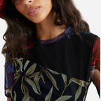 Vestido Dama Desigual Negro