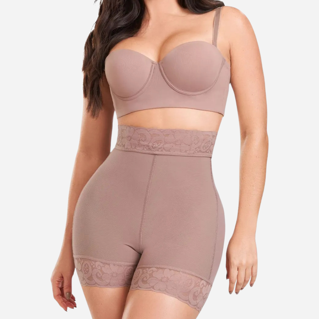 Faja Dama Ann Chery Short Cocoa