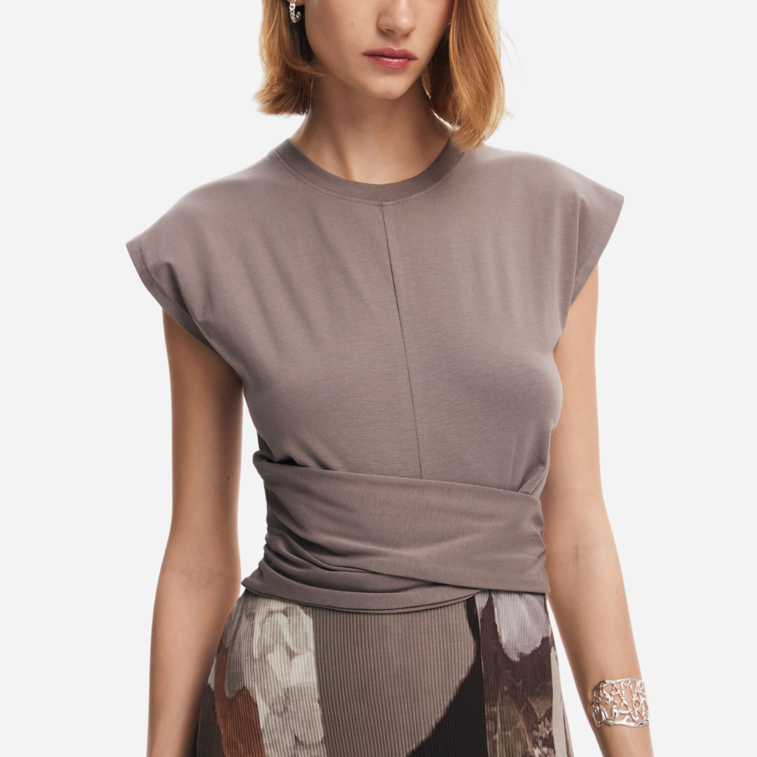 Vestido Dama Desigual Gris