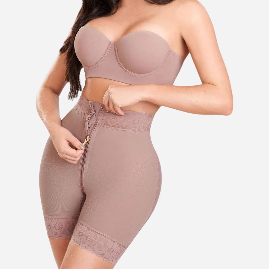 Faja Dama Ann Chery Short Cocoa