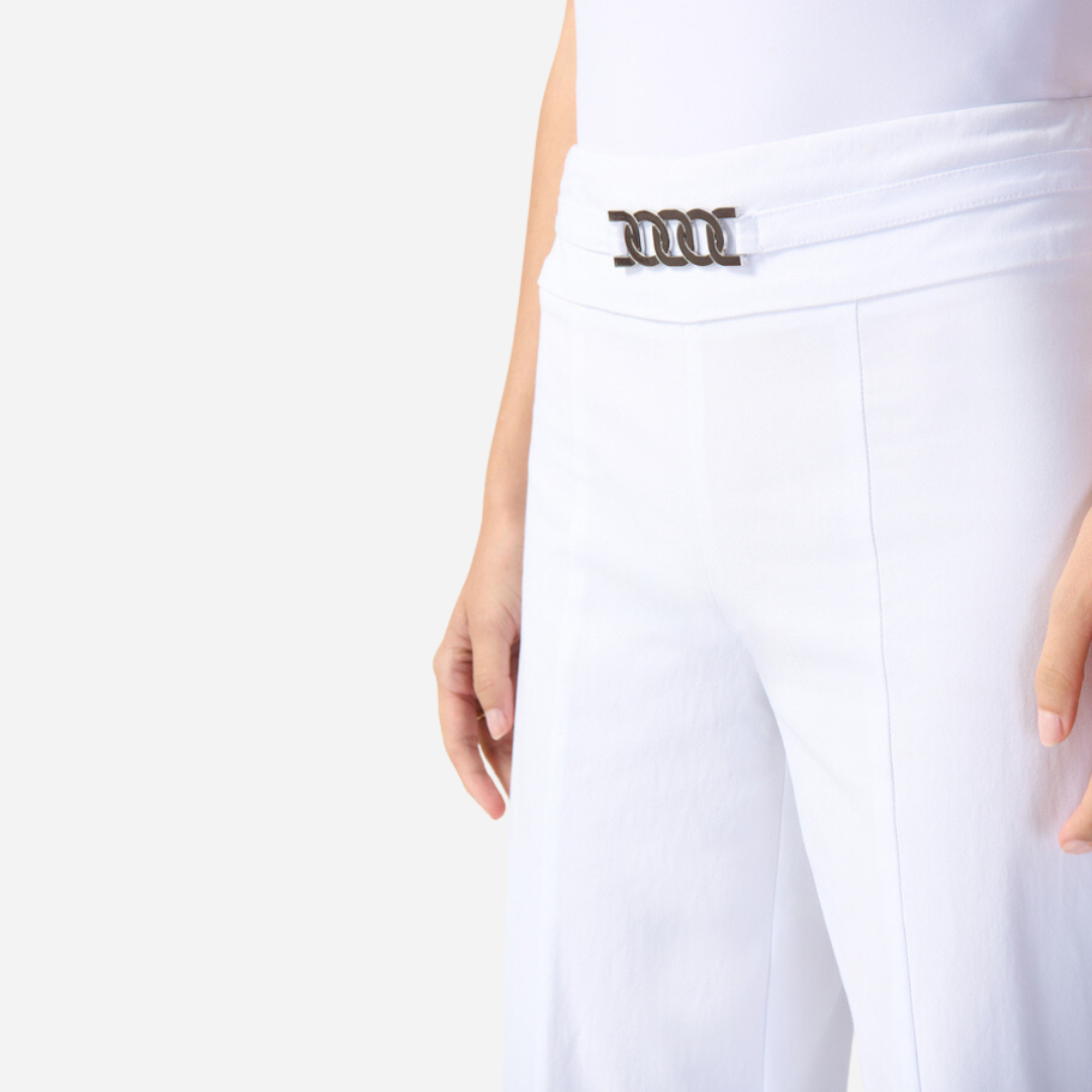 Pantalon Dama Joseph-Ribkoff White