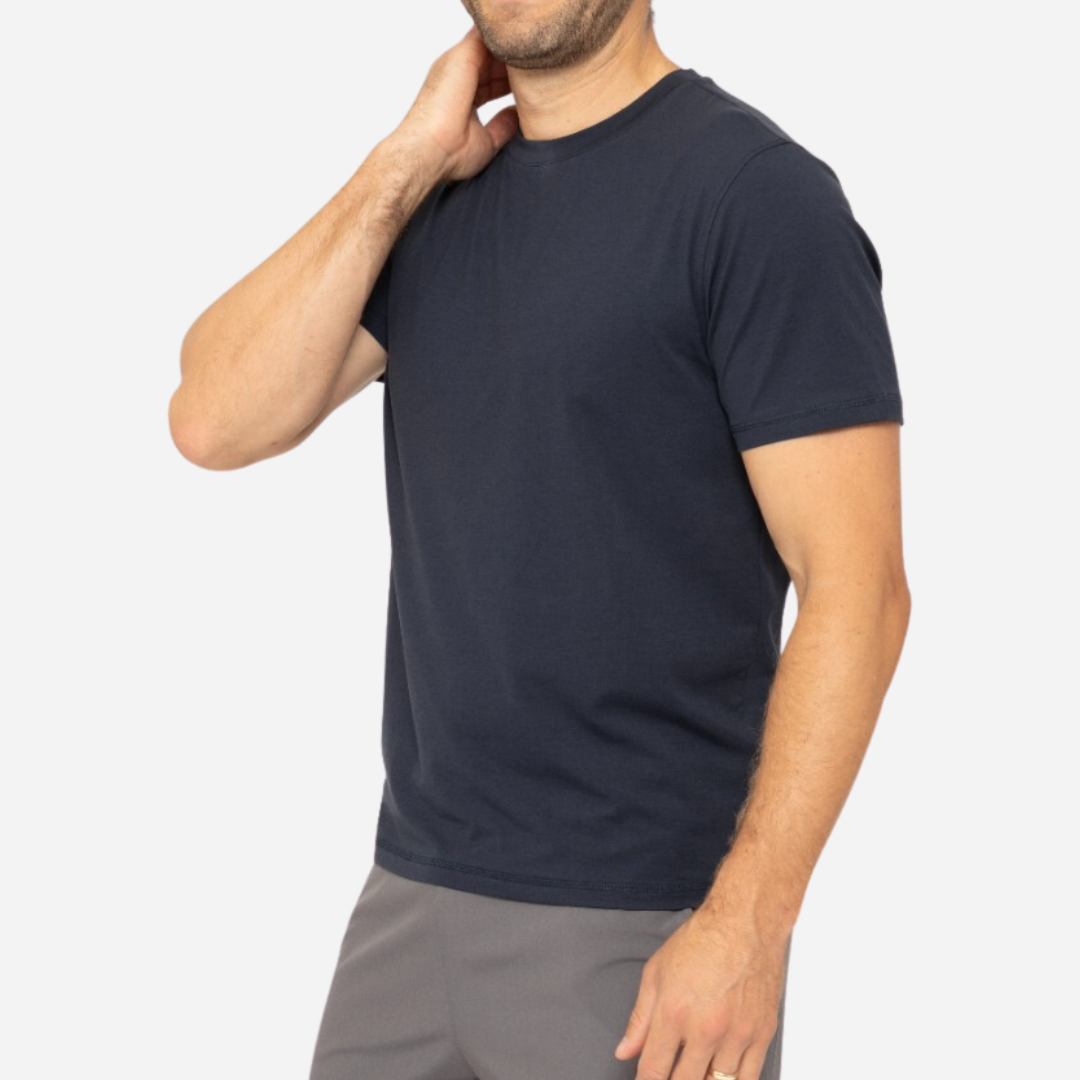 Playera Caballero Mono-B  Navy