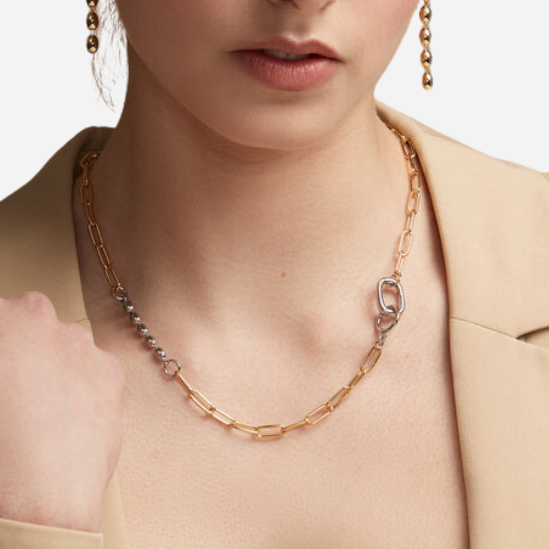 Collar Dama RHO Gold-Rhodium