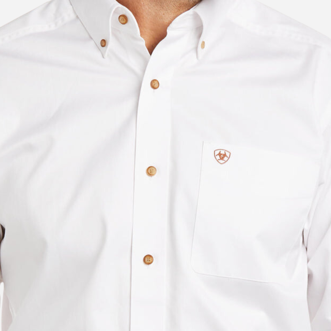 Camisa Caballero Ariat White