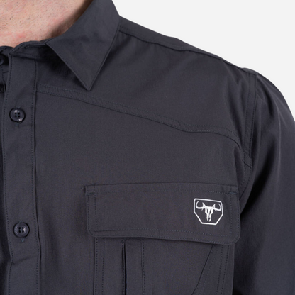 Camisa Caballero Platini Matte-Black