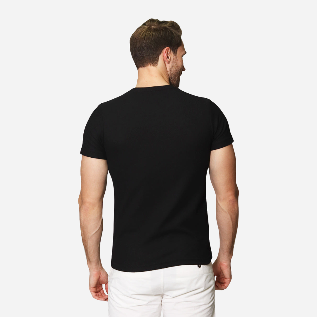 Playera Caballero Bobois Negra