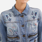 Chamarra Dama Desigual Azul