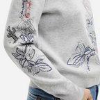 Sudadera Dama Desigual Gray