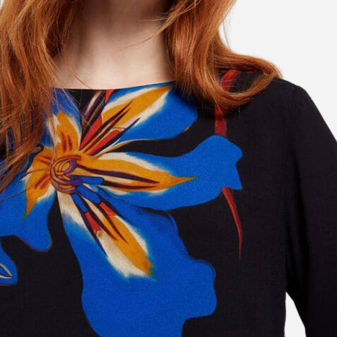 Vestido Dama Desigual Negro