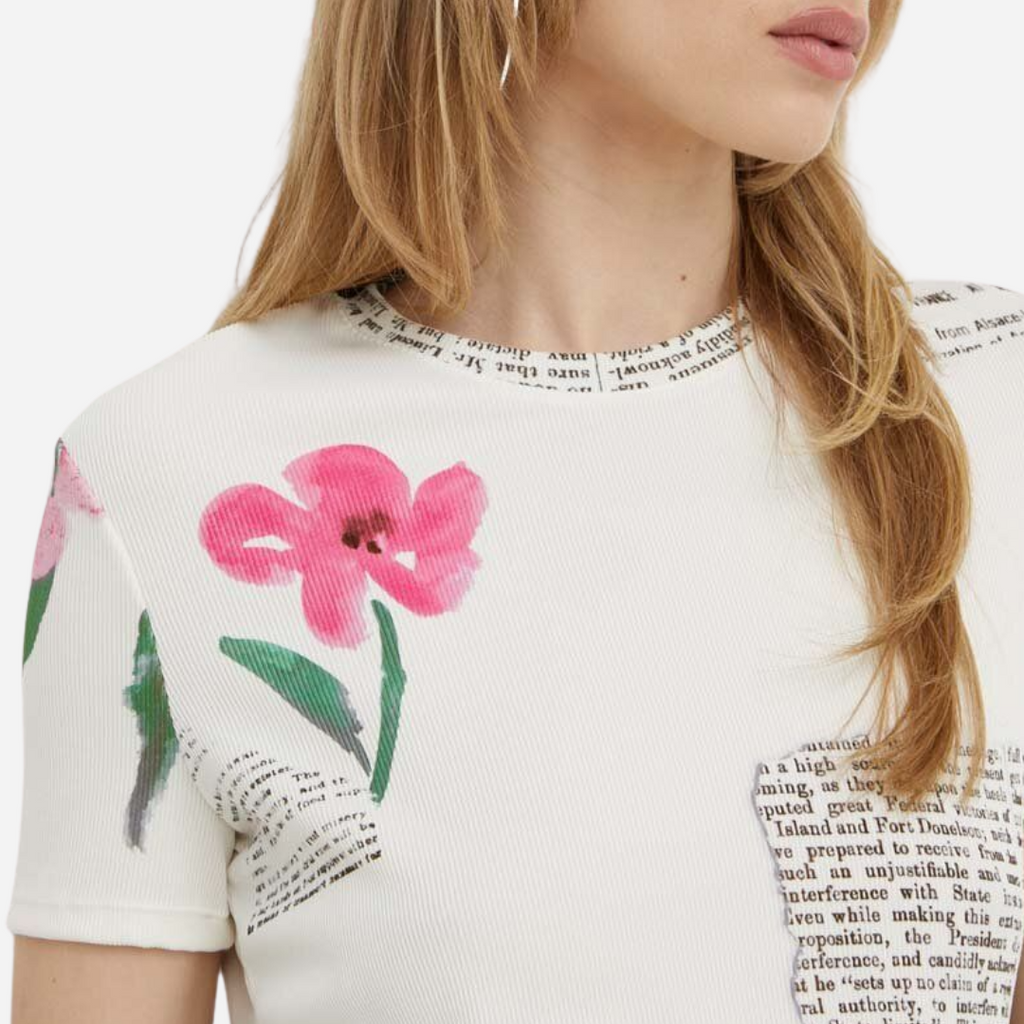 Blusa Dama Desigual White