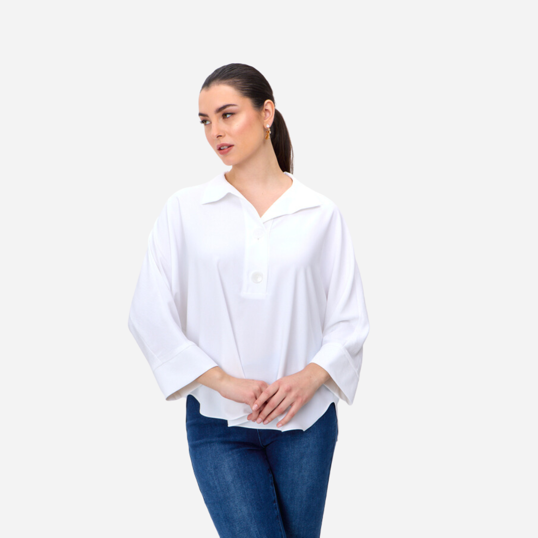 Blusa Dama Joseph-Ribkoff Vanilla