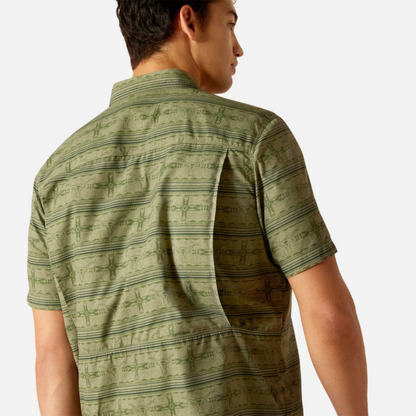 Camisa Caballero Ariat Leaf-Clover