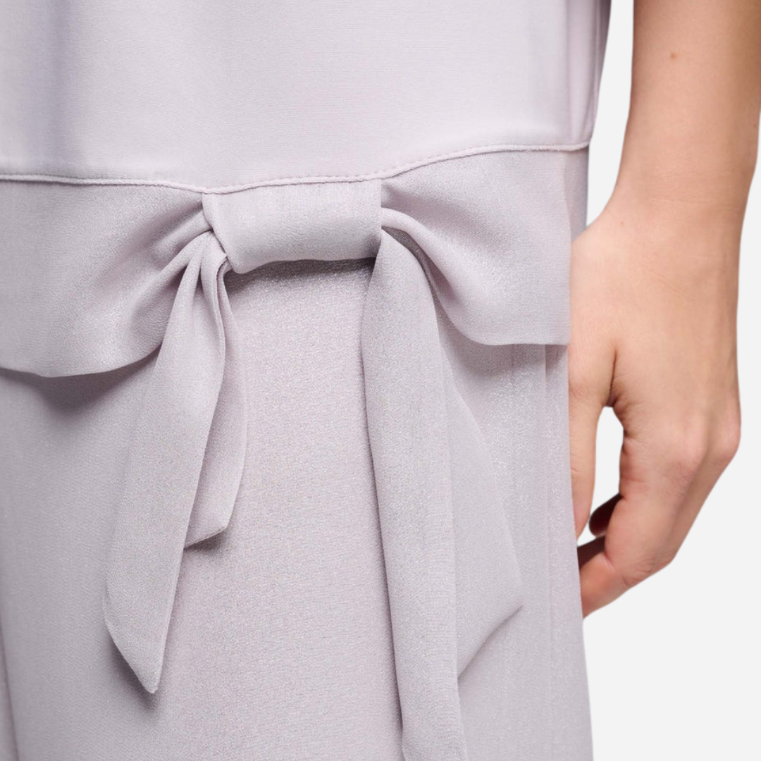 Blusa Dama Joseph Ribkoff Mother Of Pearl