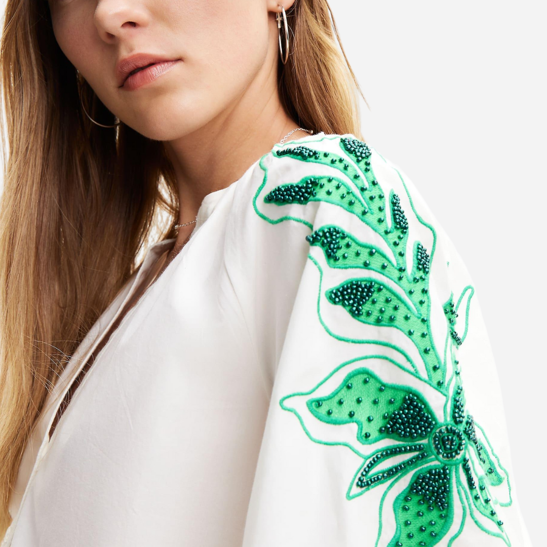 Blusa Dama Desigual Blanco