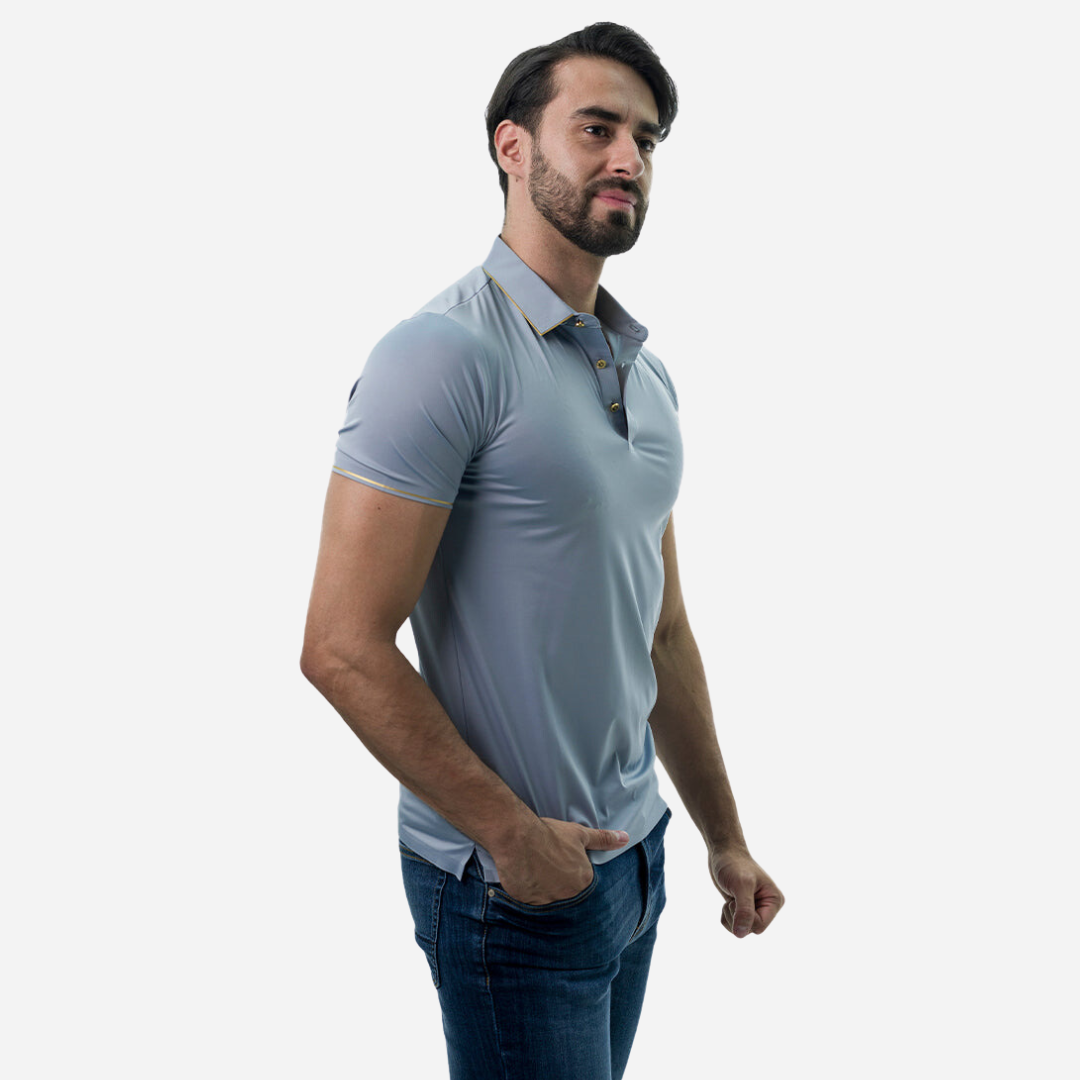 Playera Caballero Barocco Sky-Blue