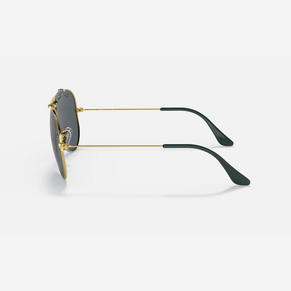 Lente Caballero Rayban Legend Gold Blue