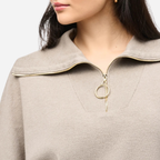 Sueter Dama Joseph Ribkoff Taupe Melange