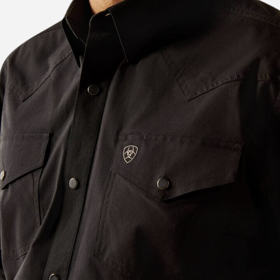 Camisa Caballero Ariat Black