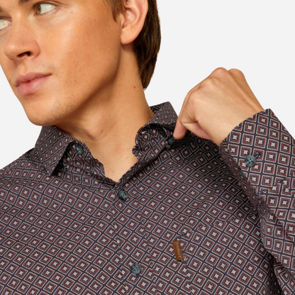 Camisa Caballero Ariat Parisian Night