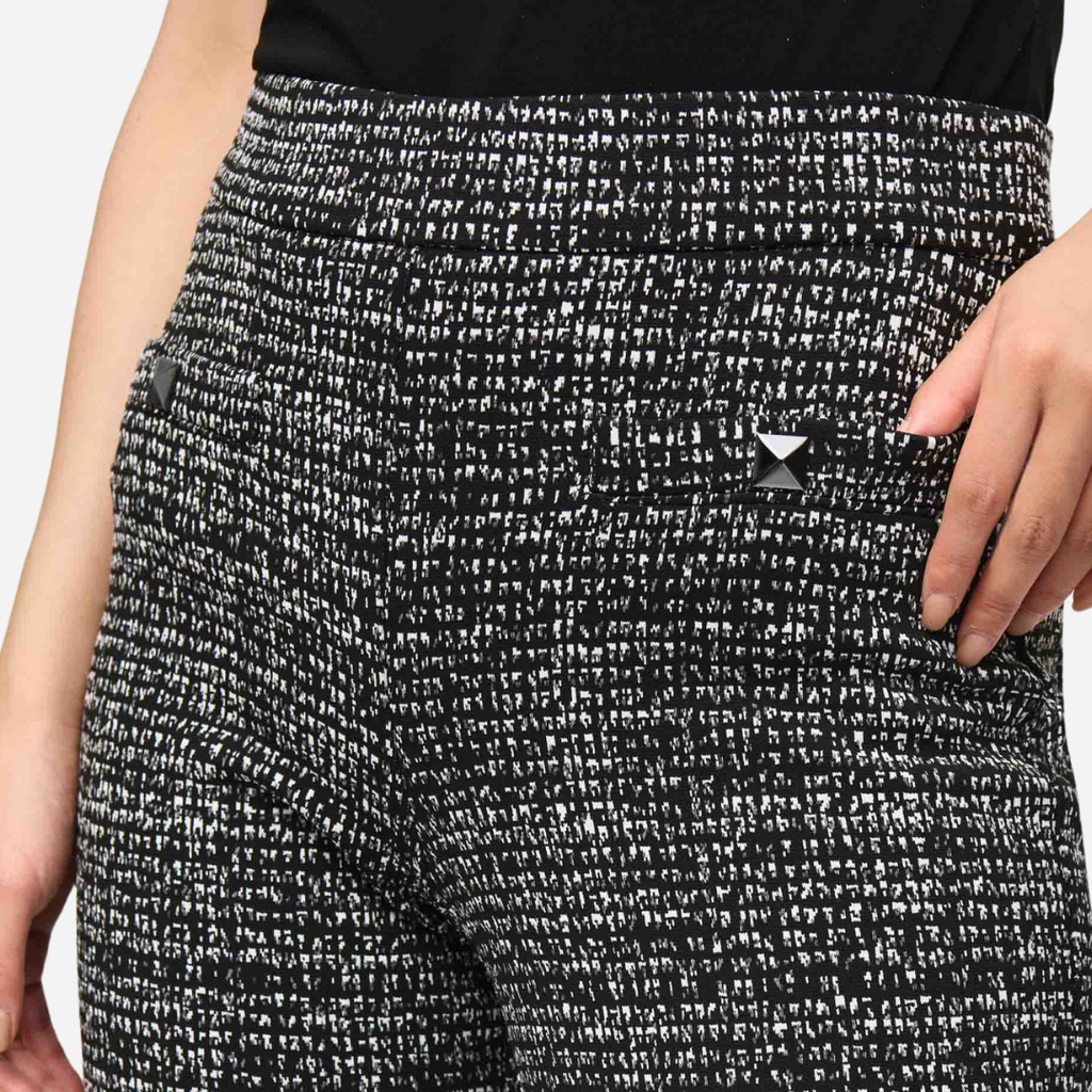 Pantalon Dama Joseph Ribkoff Black Off White