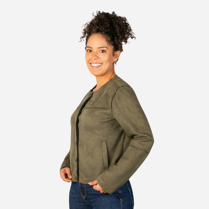 Chamarra Dama Greenlander Olive