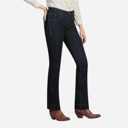 Pantalón Dama Wrangler Oscuro