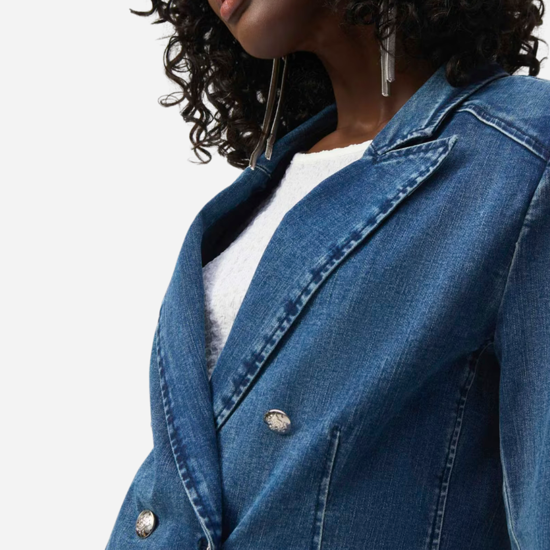 Saco Dama Joseph Ribkoff Denim Medium