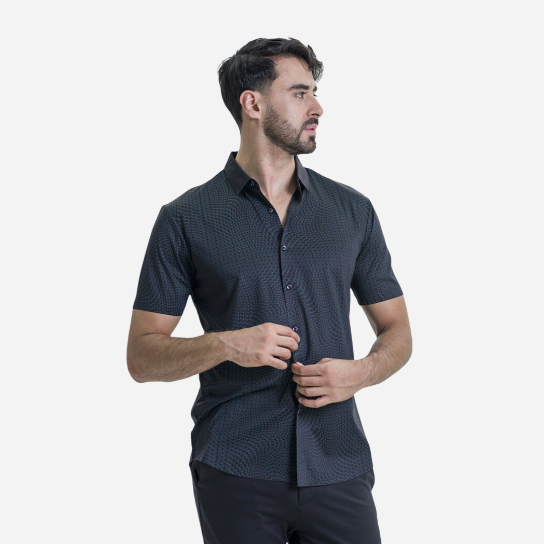 Camisa Caballero Barocco Black