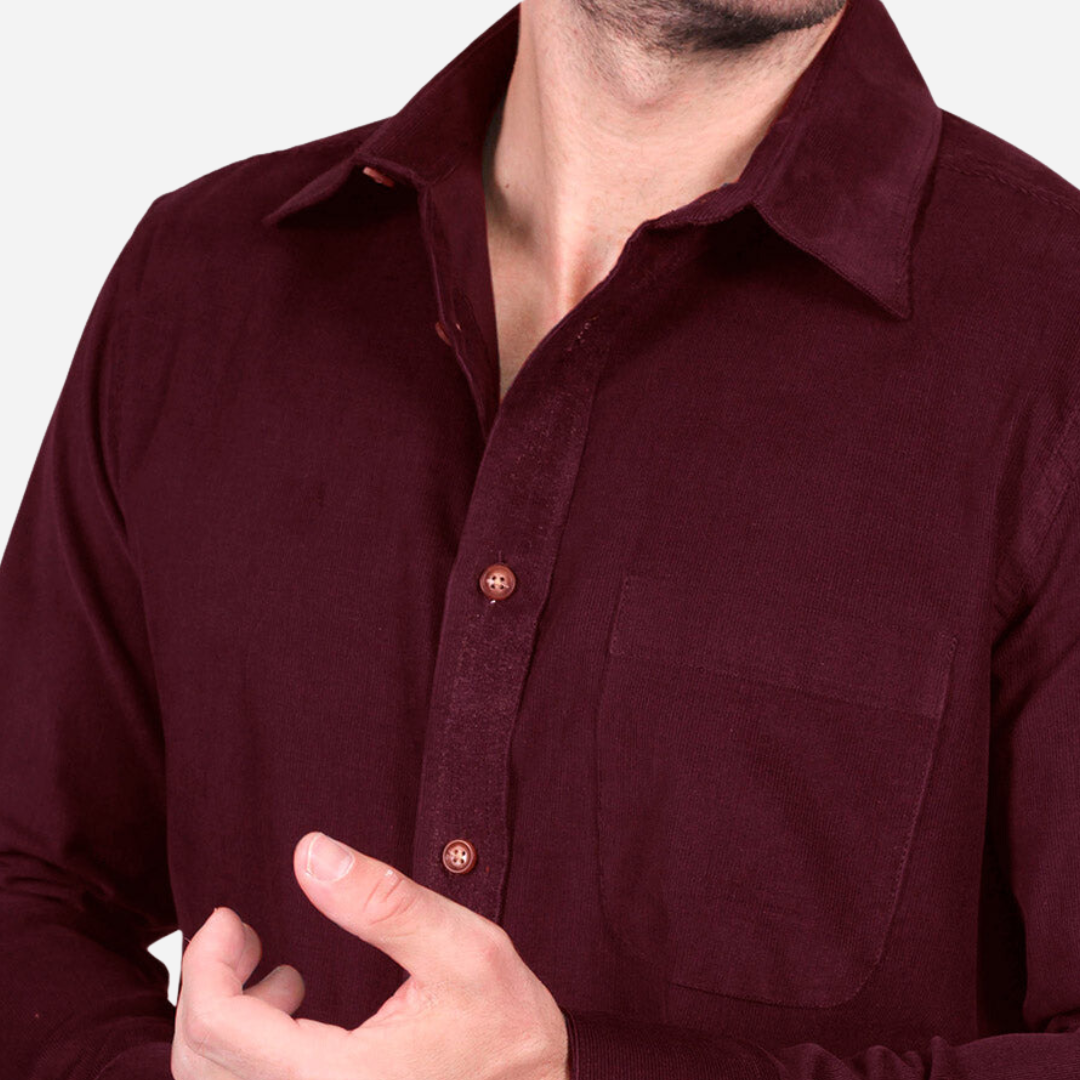 Camisa Caballero Bobois Vino