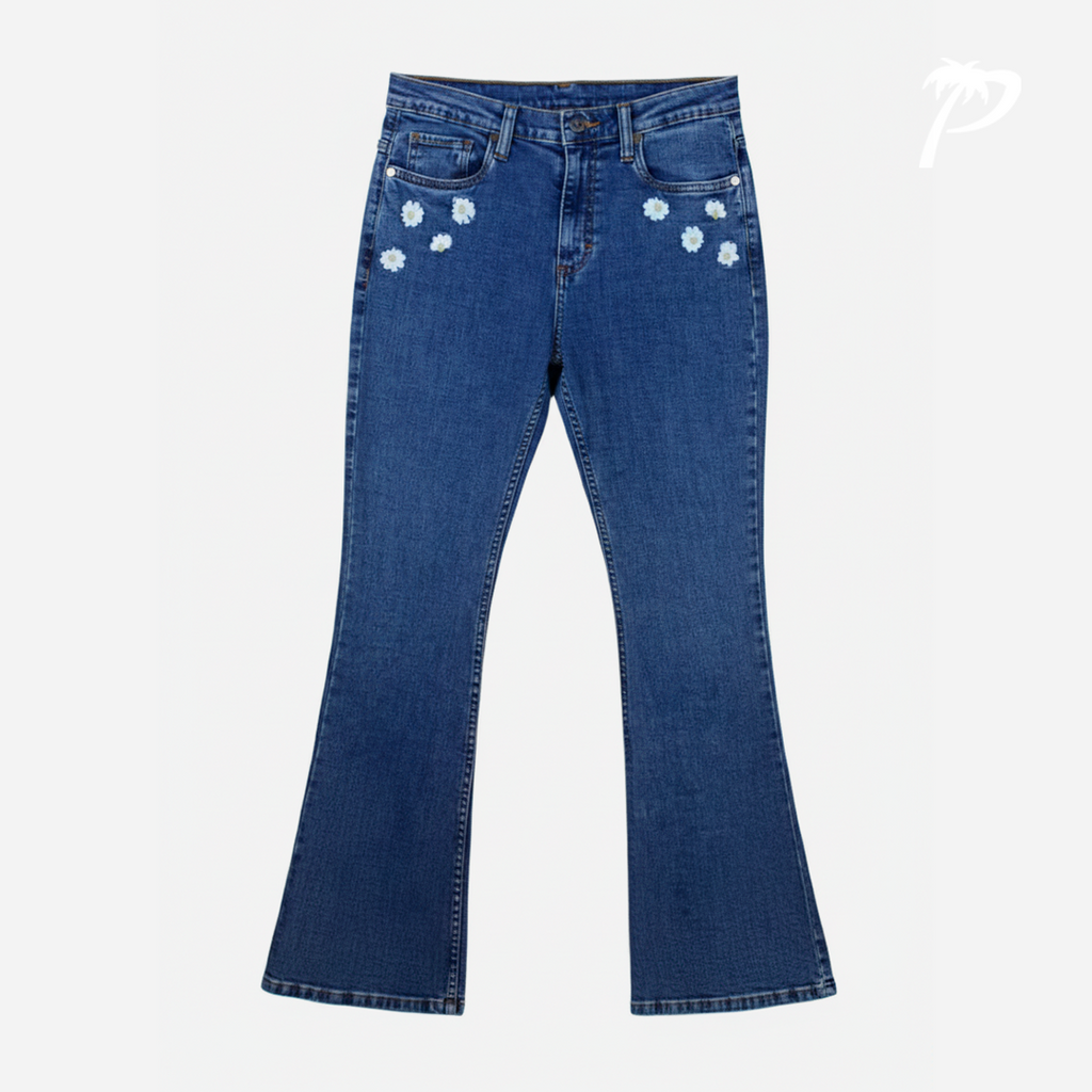 Pantalón de Dama Lee de Mezclilla
