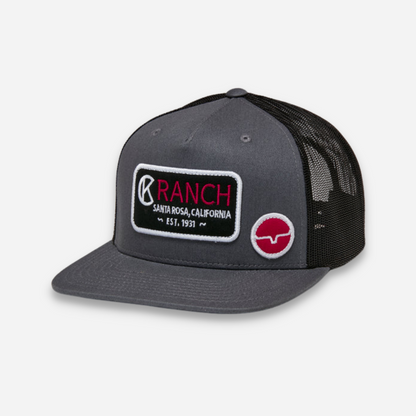 Cachucha Unisex Kimes-Ranch CK31-Trucker Charcoal/Black