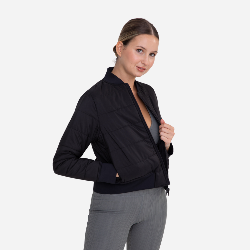 Chamarra Dama Mono B Black