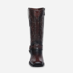 Bota Dama Cuadra Tinto