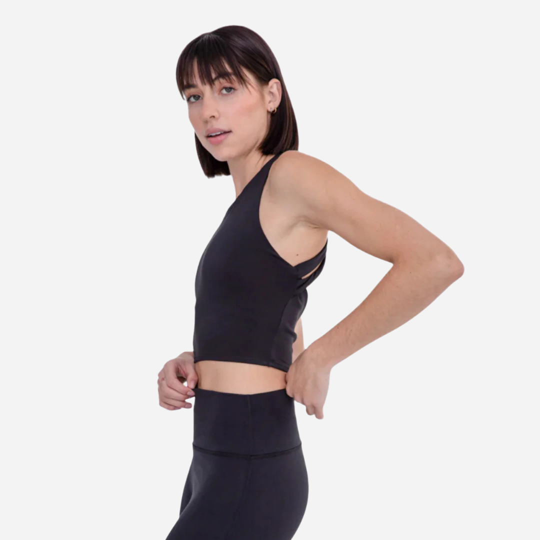 Top Dama Mono B Black