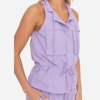 Chaleco Dama Mono B Purple Orchid