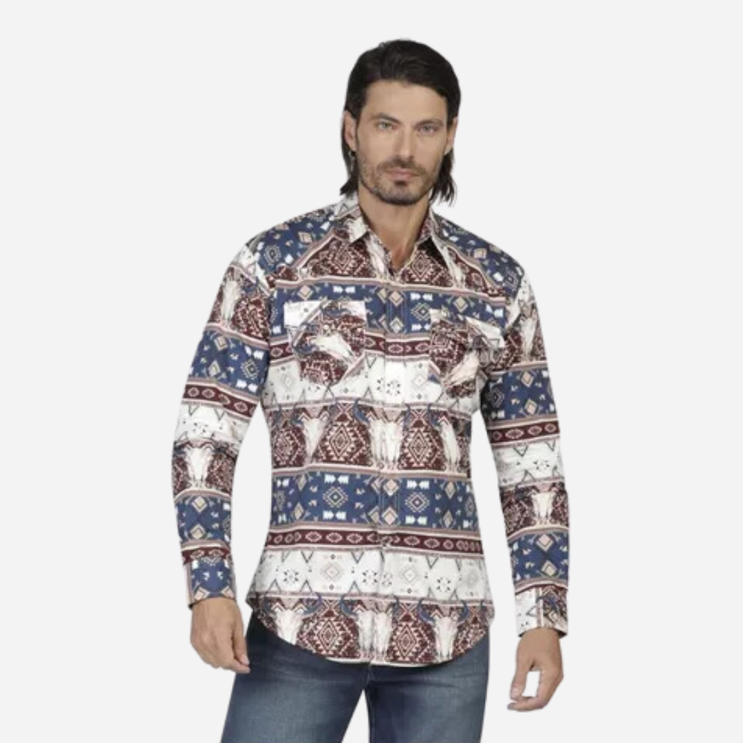 Camisa Caballero Wrangler Comb