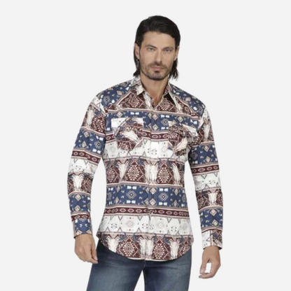 Camisa Caballero Wrangler Comb