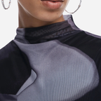 Vestido Dama Desigual Negro