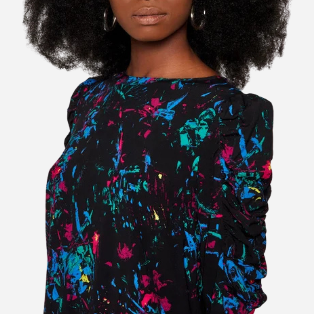 Blusa Dama Desigual Negro