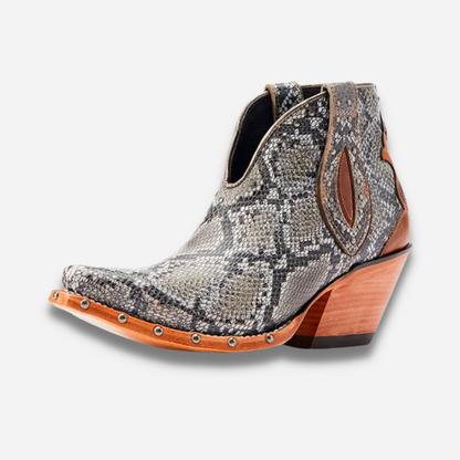 Botin Dama Ariat Natural-Snake