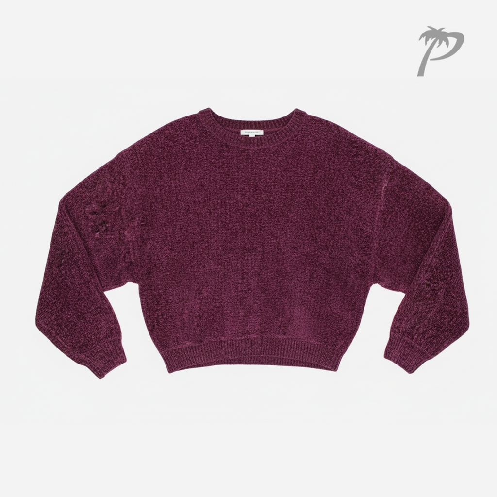 Sueter Dama Double Zero Dark Cherry