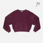 Sueter Dama Double Zero Dark Cherry