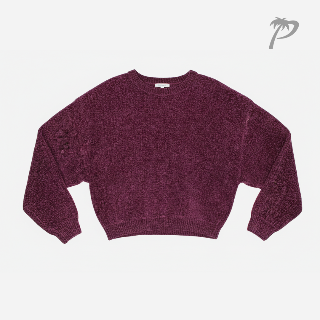 Sueter Dama Double Zero Dark Cherry