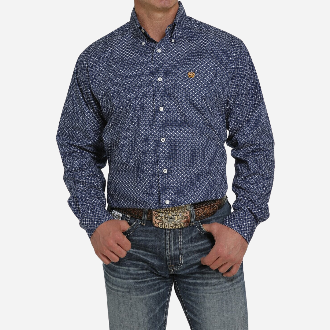 Camisa Caballero Cinch Blue