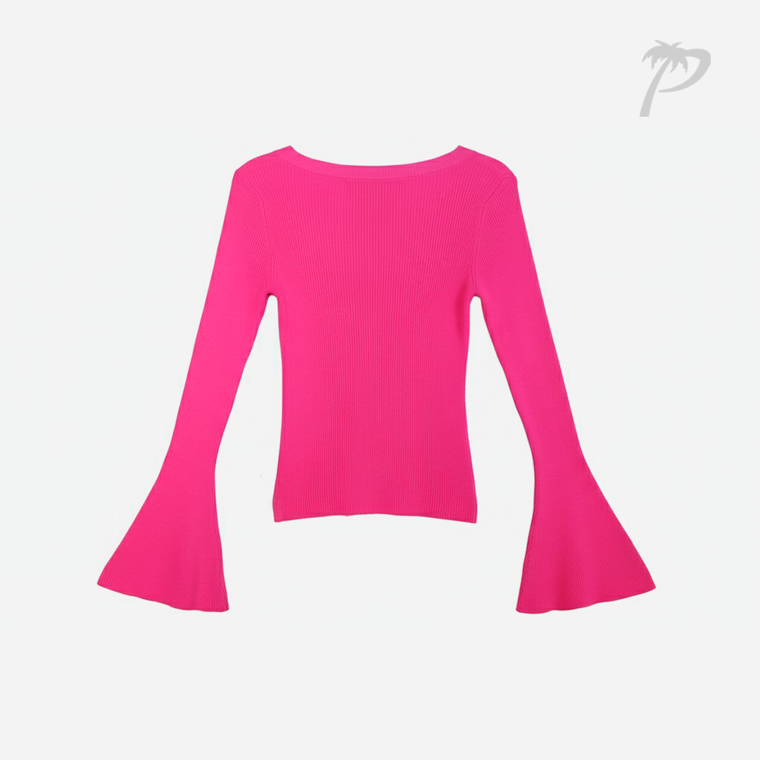 Suéter de Dama LOB Fucsia