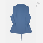 Chaleco Dama Anne Klein Azul