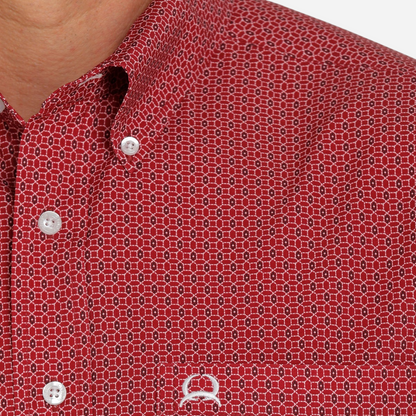 Camisa Caballero Cinch Red