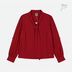 Blusa Dama Anne Klein Rojo