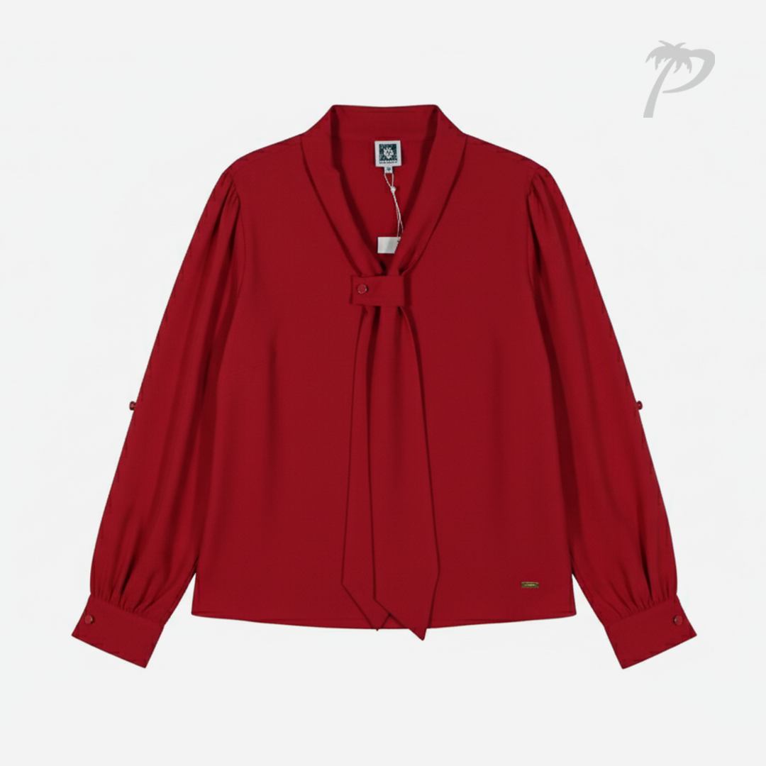 Blusa Dama Anne Klein Rojo